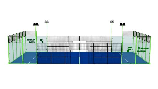 Классическая площадка для игры в падель