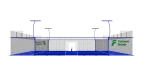 ультра-площадка для игры в падель 