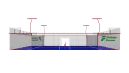 ультра-площадка для игры в падель 