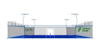 ультра-площадка для игры в падель 
